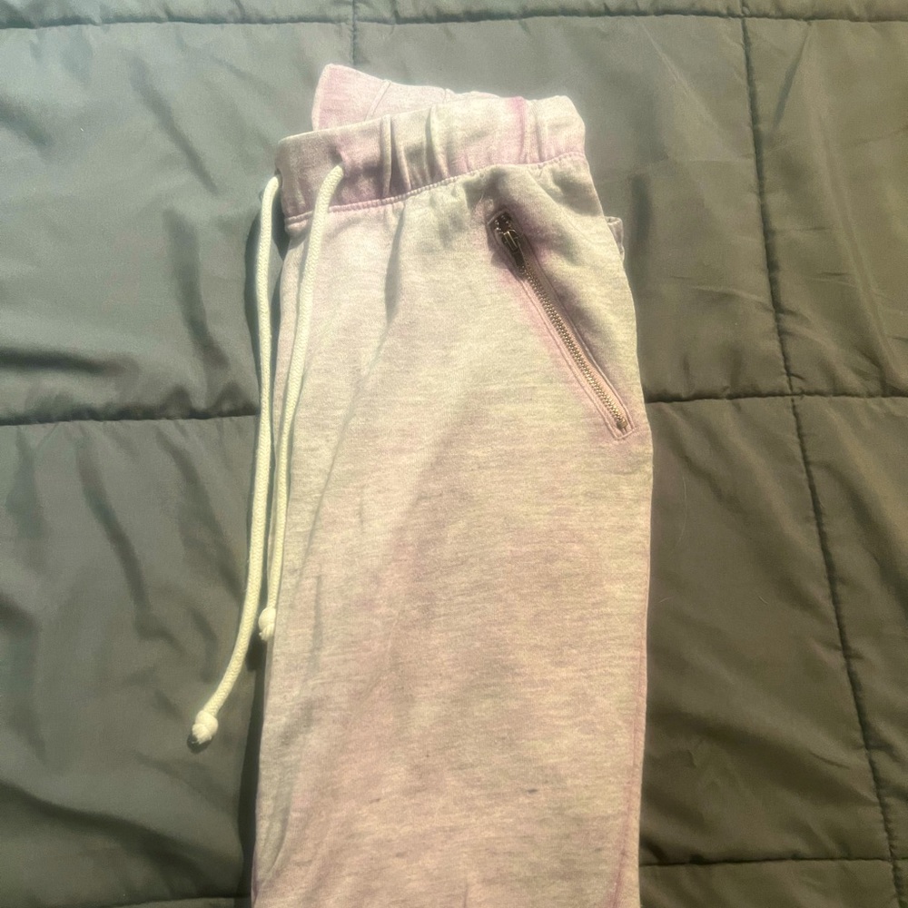 Womens purple sweatpants